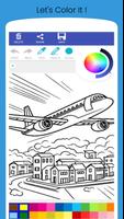 Airplane Coloring Book screenshot 2