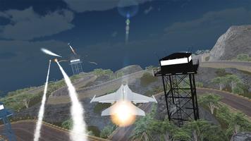 Jeux d'avion de chasse F16 capture d'écran 3