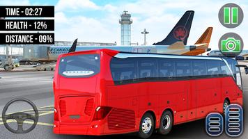 City Bus Simulator Airport 3D capture d'écran 2