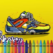 Air Sneakers Coloring Book icon