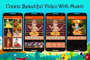 Krishna Photo Video Maker Affiche