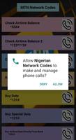 Nigerian Network Codes, MTN, Glo, 9Mobile, Airtel capture d'écran 1