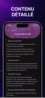 Apprendre C# capture d'écran 2