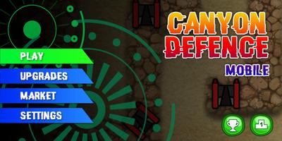 Canyon defense mobile Affiche