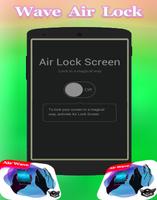 Wave Air Lock Screen / Unlock - Air Lock Screen capture d'écran 1