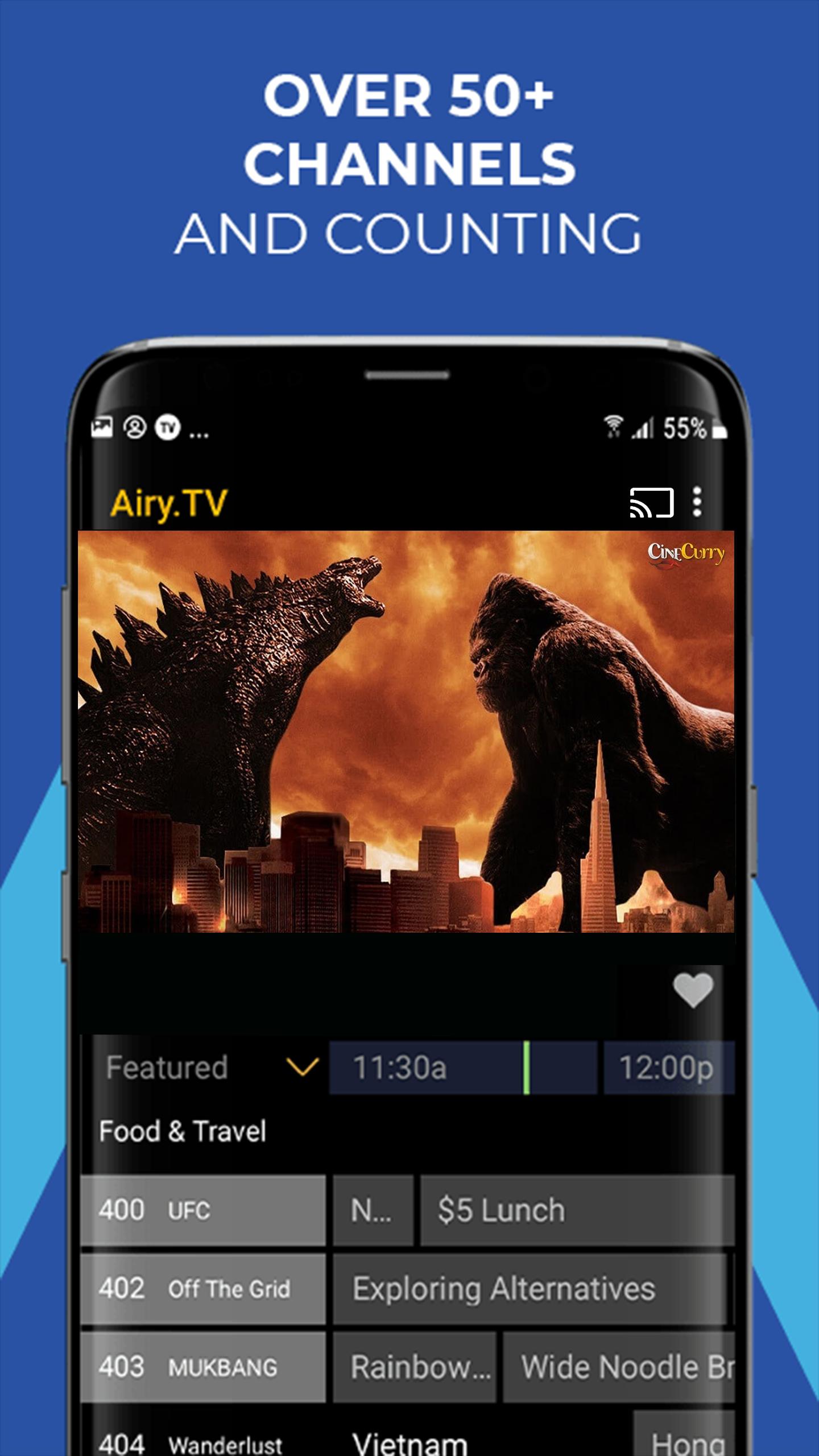 Airy - Free TV & Movie Streaming App Forever for Android ...