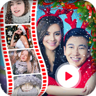 Christmas Photo to Video Edit icono