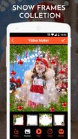 برنامه‌نما Christmas Photo to Video Edit عکس از صفحه