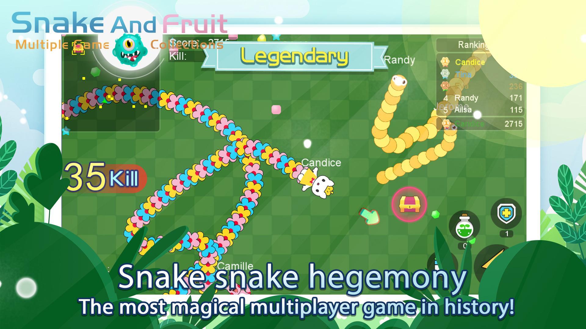 Jogo Fruit Snake - Funciona offline