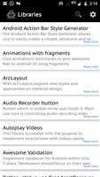 Android Library captura de pantalla 1