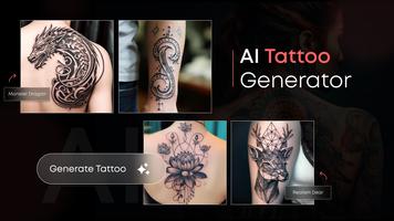 AI Tattoo Generator : AR Draw Affiche