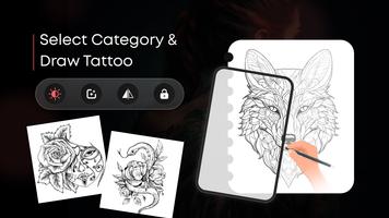 AI Tattoo Generator : AR Draw capture d'écran 1