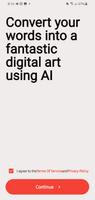 AI Art Generator 文字转化为艺术 海报