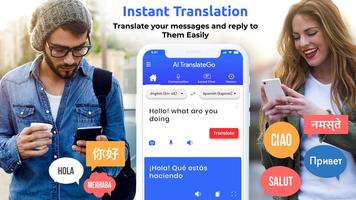 AI TranslateGo - Voice, Photo Cartaz