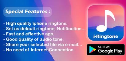 Ringtone for iPhone 12 Pro : R Affiche