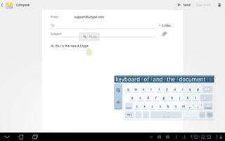 A.I.type Tablet Keyboard Free screenshot 1