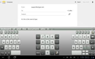 A.I.type Tablet Keyboard Free screenshot 2