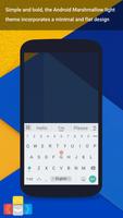 aitype Marshmallow light theme poster