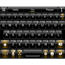 Theme for AI.type Dusk B Gold APK