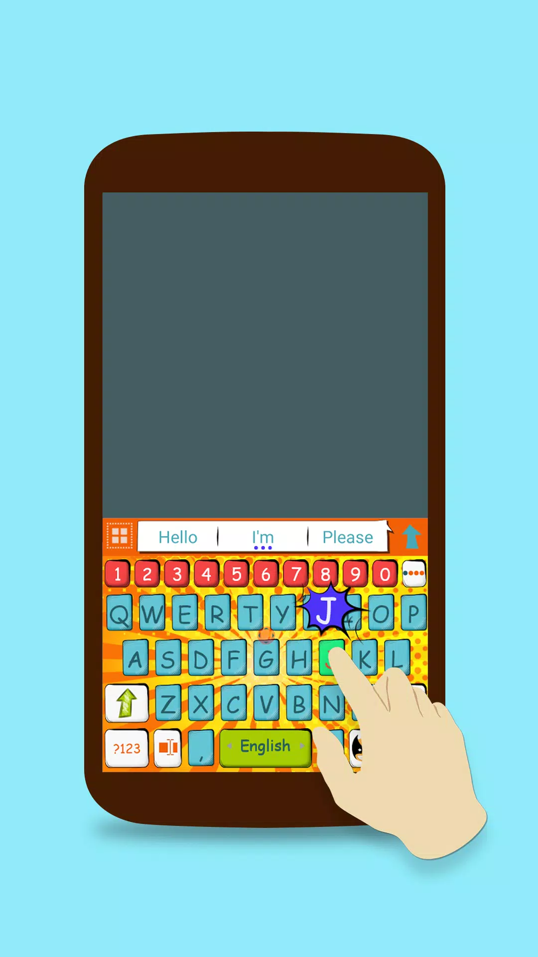 ai.keyboard Comic Book theme for Android - APK Download