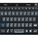 Theme for AI.type Galaxy Blue APK