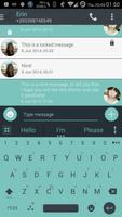 AI Keyboard Theme Droid Inv الملصق