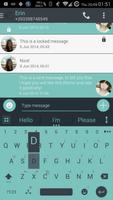 AI Keyboard Theme Droid Inv تصوير الشاشة 1