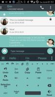 AI Keyboard Theme Droid Inv تصوير الشاشة 3