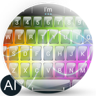 Icona AI Keyboard Theme Electric