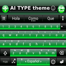 THEME FOR AI TYPE BLACK GREEN APK