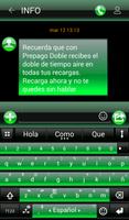 THEME FOR AI TYPE BLACK GREEN screenshot 1