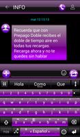 THEME FOR AI TYPE BLACK PURPLE screenshot 1