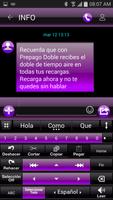 THEME FOR AI TYPE BLACK PURPLE screenshot 2