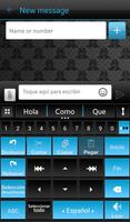 THEME AI TYPE  BLACK BLUE screenshot 1