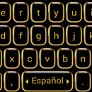 THEME FOR AI TYPE  BLACK GOLD APK