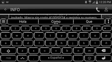 THEME FOR AI TYPE SILVER BLACK screenshot 2