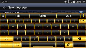 THEME AI TYPE GOLD BLACK screenshot 1