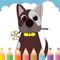 Dog Coloring Book