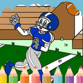 Football Coloring Book