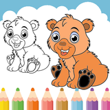 Lion Coloring Book biểu tượng