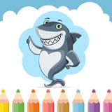Shark Coloring Book আইকন