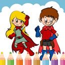 Superhero Coloring Book APK