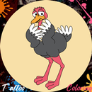 Tattoo Ostrich Coloring Book APK
