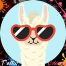 Tattoo Alpaca Coloring Book APK