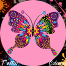 Tattoo Butterfly Coloring Book APK