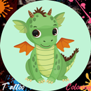 Tattoo Dragon Coloring Book APK