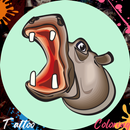 Tattoo Hippo Coloring Book APK