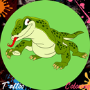 Tattoo Komodo Dragon Coloring APK