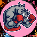 Tattoo Rhino Coloring Book APK