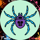 Tattoo Spider Coloring Book APK